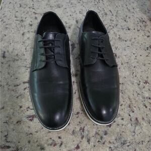 Bruno Marc Black Oxford Dress Shoes – Men’s Size 14